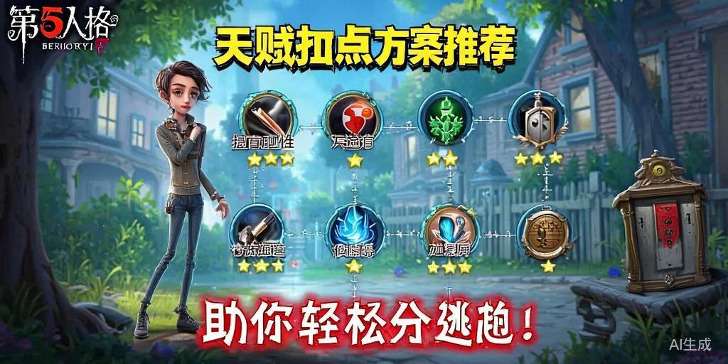 第五人格求生者天赋加点方案推荐，助你轻松逃脱！ 第1张